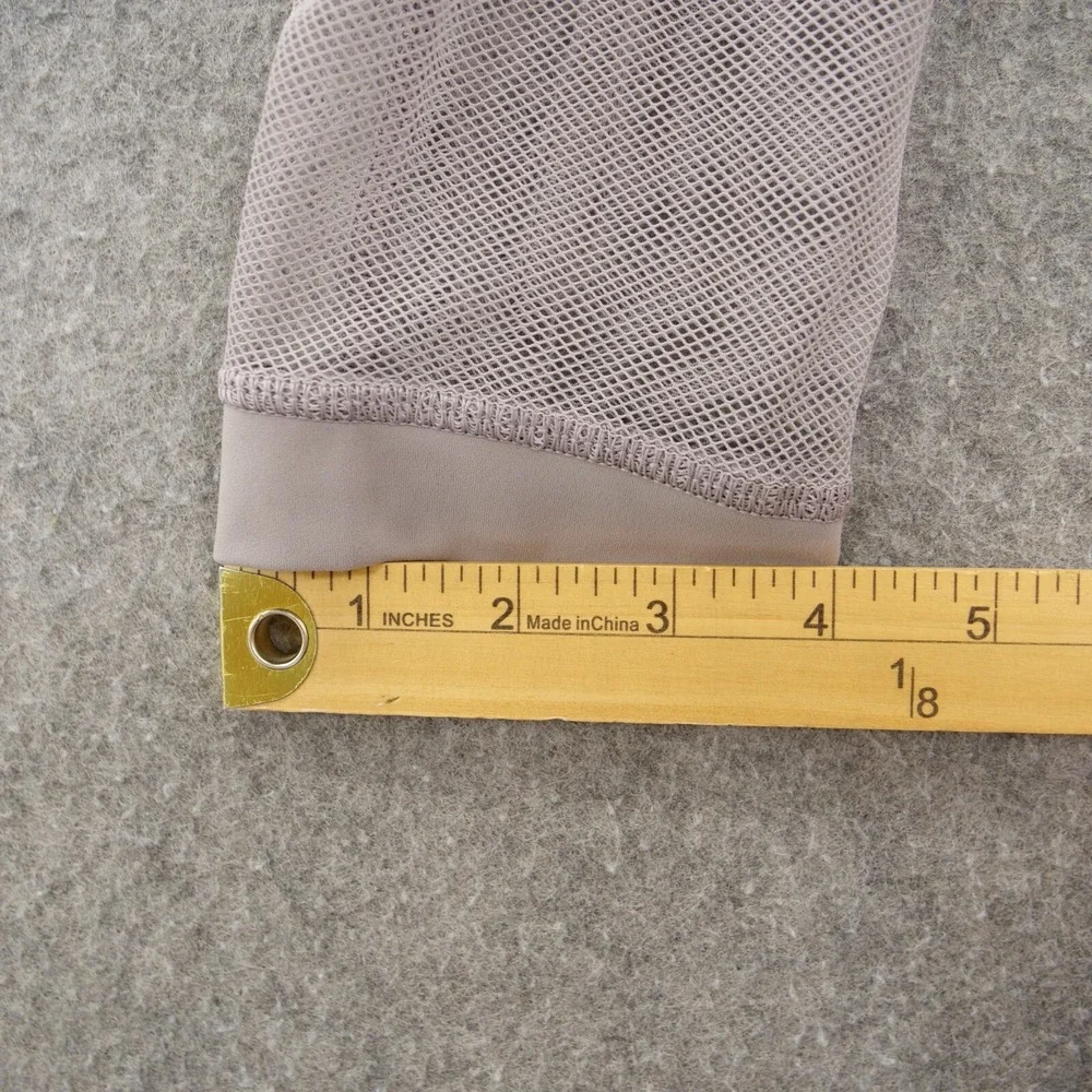 Lululemon Leggings Womens 8 Gray Forget Sweat Active Athleisure Gym Training